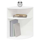 Endebord Hvid 39,7 x 39,7 x 60 cm Konstrueret træ