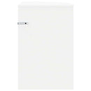 Endebord Hvid 39,7 x 39,7 x 60 cm Konstrueret træ