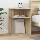 Endebord Sonoma eg 39,7 x 39,7 x 60 cm Konstrueret træ