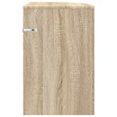 Endebord Sonoma eg 39,7 x 39,7 x 60 cm Konstrueret træ