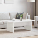 Sofabord Hvid 93 x 53 x 33 cm Konstrueret træ