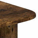 Sofabord Røget eg 93 x 53 x 33 cm Konstrueret træ