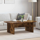 Sofabord Røget eg 93 x 53 x 33 cm Konstrueret træ