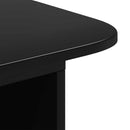 Konsolbord Sort 93 x 40 x 75 cm Konstrueret træ
