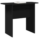 Konsolbord Sort 93 x 40 x 75 cm Konstrueret træ