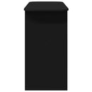 Konsolbord Sort 93 x 40 x 75 cm Konstrueret træ