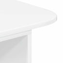 Konsolbord Høj gloss hvid 93 x 40 x 75 cm Konstrueret træ