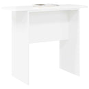 Konsolbord Høj gloss hvid 93 x 40 x 75 cm Konstrueret træ