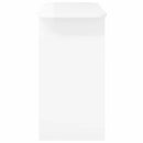 Konsolbord Høj gloss hvid 93 x 40 x 75 cm Konstrueret træ