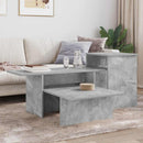 Konsolbord Beton Grå 91,5 x 35 x 38,5 cm Konstrueret træ