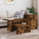 Konsolbord Røget eg 91,5 x 35 x 38,5 cm Konstrueret træ