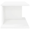 Sengebord Hvid 40 x 30 x 25 cm Konstrueret træ