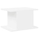 Sengebord 2 pcs Hvid 40 x 30 x 25 cm Konstrueret træ