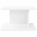 Sengebord 2 pcs Hvid 40 x 30 x 25 cm Konstrueret træ