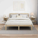 Sengebord 2 pcs Sonoma eg 40 x 30 x 25 cm Konstrueret træ