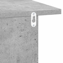 Sengebord Beton Grå 40 x 30 x 25 cm Konstrueret træ