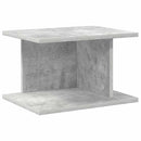 Sengebord Beton Grå 40 x 30 x 25 cm Konstrueret træ