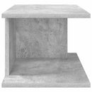 Sengebord Beton Grå 40 x 30 x 25 cm Konstrueret træ