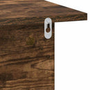 Sengebord Røget eg 40 x 30 x 25 cm Konstrueret træ