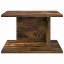 Sengebord Røget eg 40 x 30 x 25 cm Konstrueret træ