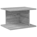 Sengebord 2 pcs Grå Sonoma 40 x 30 x 25 cm Konstrueret træ