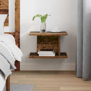 Sengebord Gammelt træ 40 x 30 x 25 cm Konstrueret træ