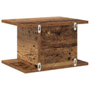 Sengebord 2 pcs Gammelt træ 40 x 30 x 25 cm Konstrueret træ
