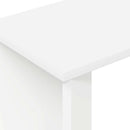 Endebord Hvid 35 x 25 x 50 cm Konstrueret træ