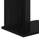 Endebord Sort eg 35 x 25 x 50 cm Konstrueret træ