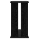 Endebord Sort eg 35 x 25 x 50 cm Konstrueret træ