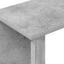 Endebord Beton Grå 35 x 25 x 50 cm Konstrueret træ