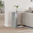 Endebord Beton Grå 35 x 25 x 50 cm Konstrueret træ