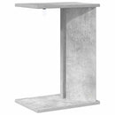 Endebord Beton Grå 35 x 25 x 50 cm Konstrueret træ