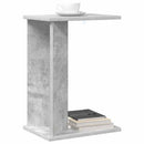 Endebord Beton Grå 35 x 25 x 50 cm Konstrueret træ