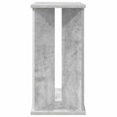 Endebord Beton Grå 35 x 25 x 50 cm Konstrueret træ