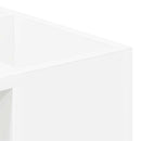 Sofabord Hvid 101,5 x 50 x 37 cm Konstrueret træ