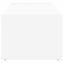 Sofabord Hvid 101,5 x 50 x 37 cm Konstrueret træ