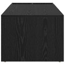 Sofabord Sort eg 101,5 x 50 x 37 cm Konstrueret træ