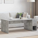 Sofabord Beton Grå 101,5 x 50 x 37 cm Konstrueret træ