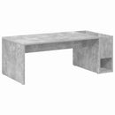 Sofabord Beton Grå 101,5 x 50 x 37 cm Konstrueret træ