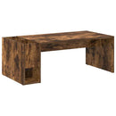 Sofabord Røget eg 101,5 x 50 x 37 cm Konstrueret træ