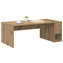 Sofabord Artisan Egetræ 101,5 x 50 x 37 cm Konstrueret træ