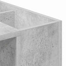 Bord Beton Grå Konstrueret træ 109 x 50 x 78 cm