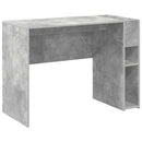 Bord Beton Grå Konstrueret træ 109 x 50 x 78 cm
