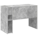 Bord Beton Grå Konstrueret træ 109 x 50 x 78 cm