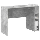 Bord Beton Grå Konstrueret træ 109 x 50 x 78 cm