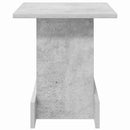 Endebord Beton Grå 35,5 x 35 x 40 cm Konstrueret træ