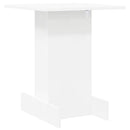 Endebord Hvid 44,5 x 45 x 55 cm Konstrueret træ
