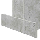 Endebord Beton Grå 44,5 x 45 x 55 cm Konstrueret træ