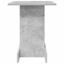 Endebord Beton Grå 44,5 x 45 x 55 cm Konstrueret træ